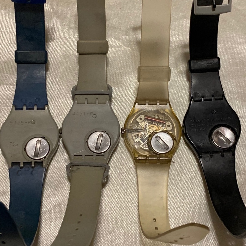 Vintage Swatch Watch SET 4 - Picture 2 of 6